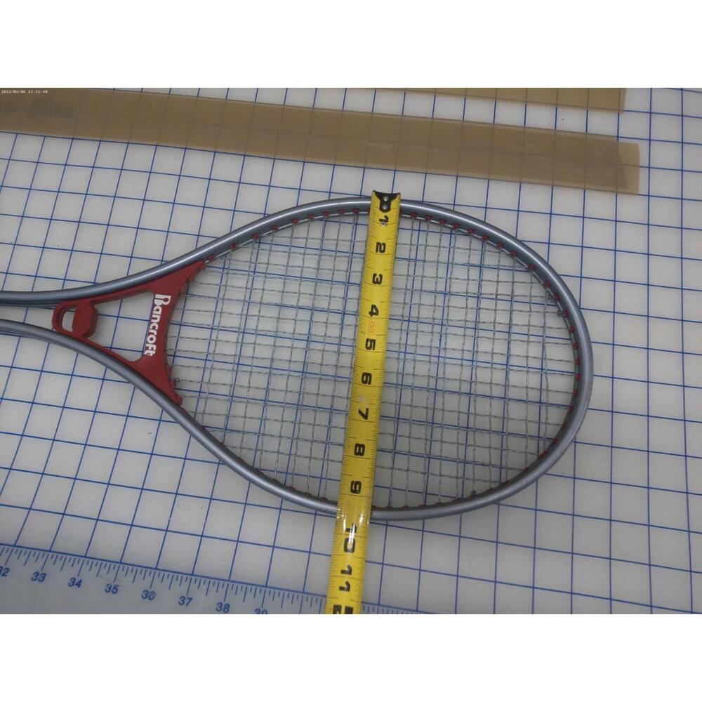 Vintage Bancroft Aries Tennis Racquet 4 3/8 Grip Graphite Composite Racket - Picture 7 of 7
